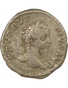 Rome Empire Septime Sévère Jupiter debout 1 denier Argent 208 R Rome 2