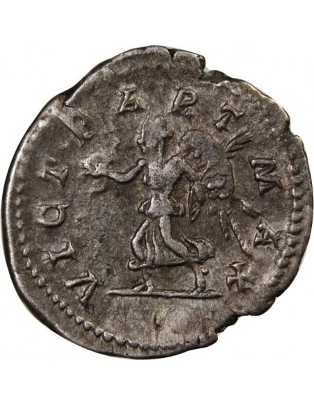 Rome Empire Septime Sévère Victoire sur les Parthes 1 denier Argent 204 R Rome