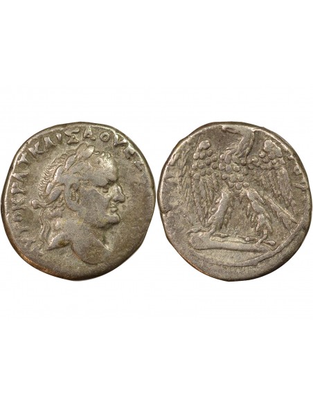 Rome - Provinces Vespasien 1 tétradrachme Argent 70-71 Antioche