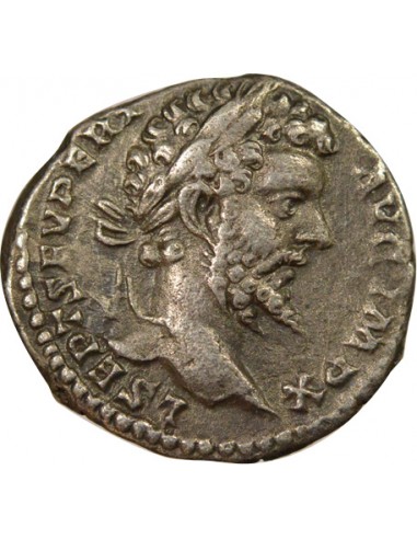 Rome Empire Septime Sévère Annona Debout 1 denier Argent 198 R Rome