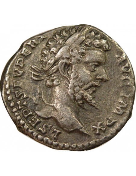 Rome Empire Septime Sévère Annona Debout 1 denier Argent 198 R Rome