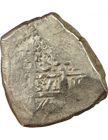 Pérou Ferdinand VI Cob 8 reales Argent 1752 BF Lima