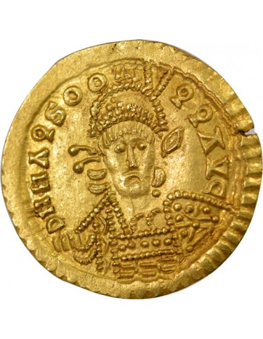 Tributs Germaniques Au nom de Théodose II 1 solidus Or 441-500