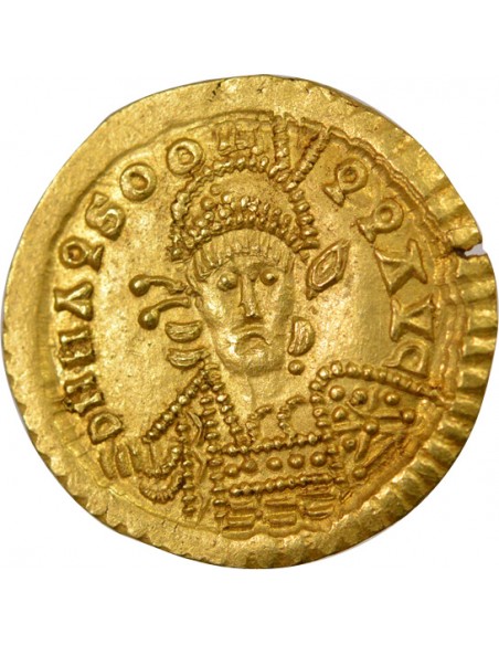 Tributs Germaniques Au nom de Théodose II 1 solidus Or 441-500