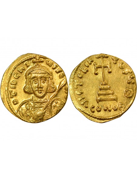 Empire Byzantin Tibère III Apsimar 1 solidus Or 698-705 Constantinople
