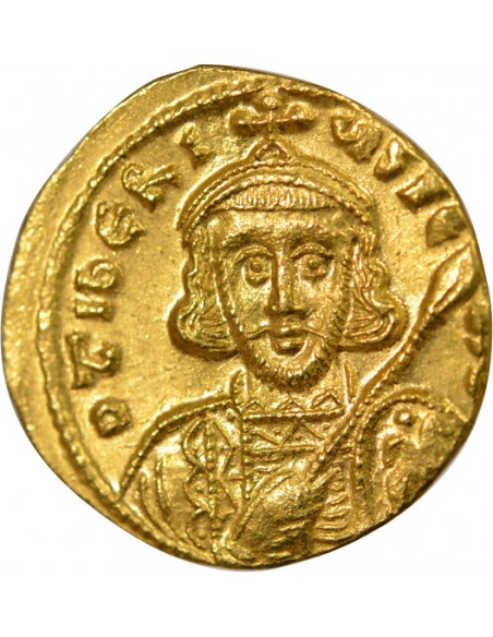 Empire Byzantin Tibère III Apsimar 1 solidus Or 698-705 Constantinople