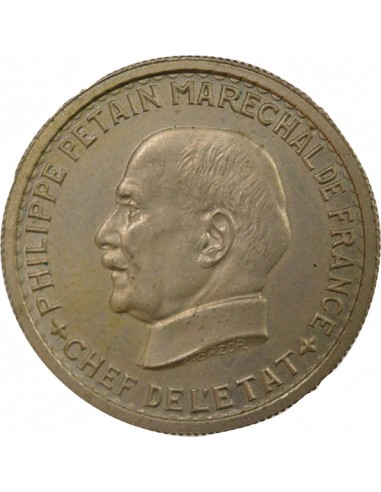 3e Type 5 francs Cupronickel 1941 A Paris
