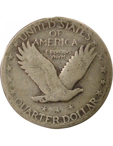 Etats Unis d'Amérique Standing Liberty 1/4 Dollar Argent 1928 Philadelphie