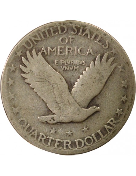 Etats Unis d'Amérique Standing Liberty 1/4 Dollar Argent 1928 Philadelphie
