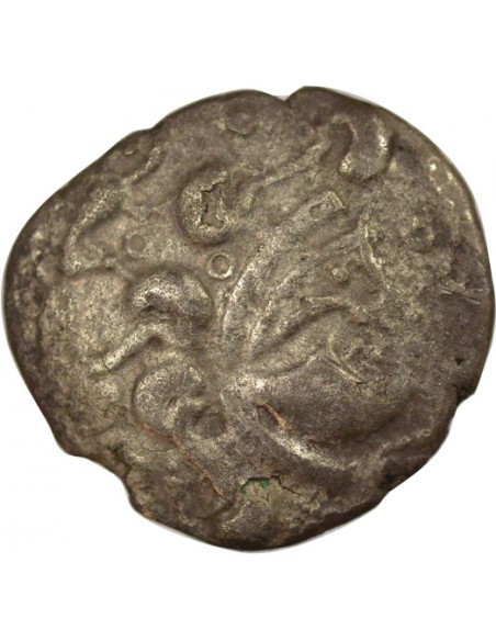 Style géométrique 1 statère Billon IIe / Ie Siècle Av JC