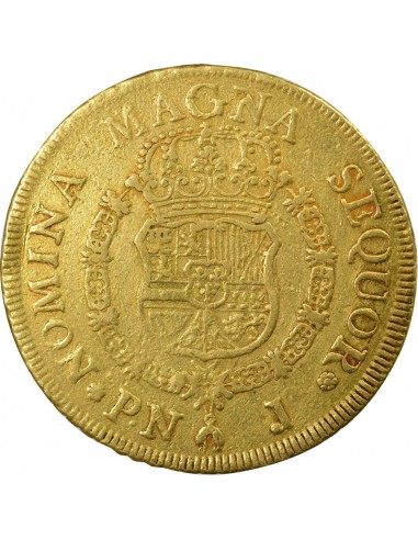 Colombie Charles III d'Espagne 8 escudos Or 1769 Popayan