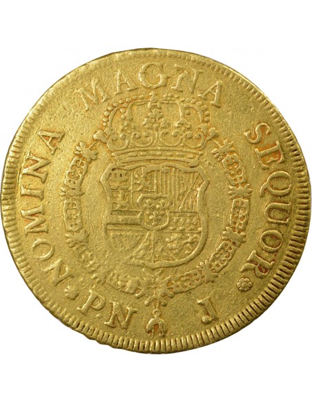 Colombie Charles III d'Espagne 8 escudos Or 1769 Popayan