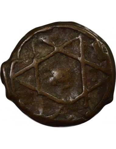 Maroc Moulay Slimane 1 falus Bronze 1231 (1815-1816) Marrakech