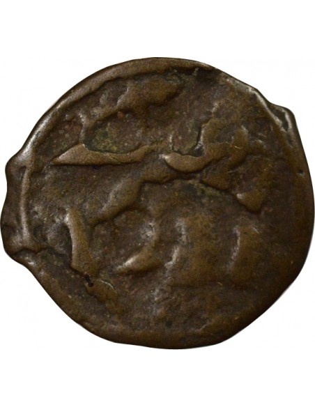 Maroc Moulay Slimane 1 falus Bronze 1231 (1815-1816) Marrakech