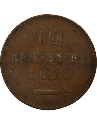 Saint-Marin 10 centesimi Cuivre 1894 R Rome