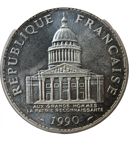 PANTHEON - 100 FRANCS ARGENT 1990