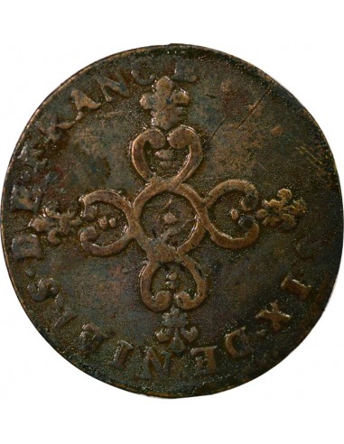 Louis XIV Dardenne  6 deniers Cuivre 1712 & Aix-en-Provence