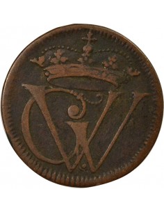 Etats Allemands (Saxe) Georges Guillaume de Brunswick-Lunebourg 1 pfennig Cuivre 1698 2