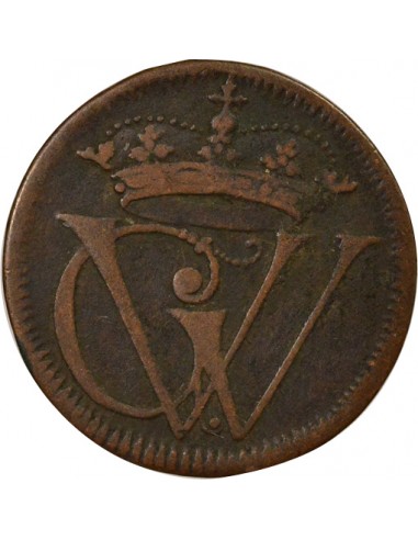 Etats Allemands (Saxe) Georges Guillaume de Brunswick-Lunebourg 1 pfennig Cuivre 1698