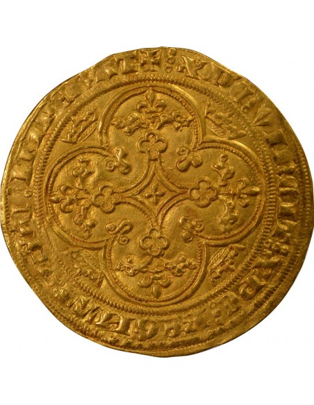 Philippe VI de Valois 1 chaise d'or Or 1346-1350