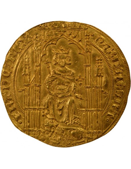 Philippe VI de Valois 1 lion d'or Or 1338-1339
