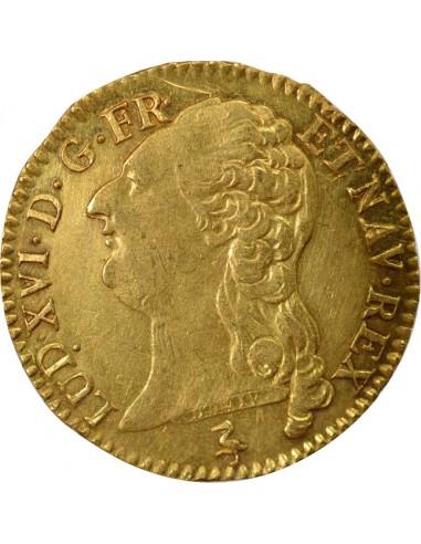 Louis XVI Tête nue 1 louis d'or Or 1786 A - Paris