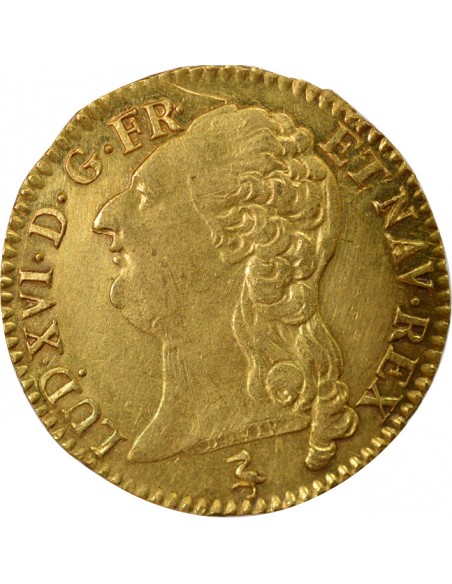 Louis XVI Tête nue 1 louis d'or Or 1786 A - Paris