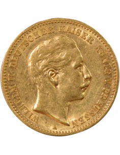Etats Allemands (Prusse) Guillaume II de Prusse 10 mark Or 1903 A Berlin 2