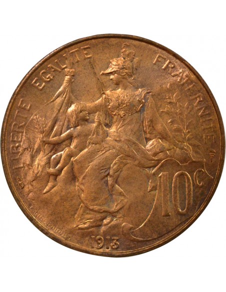 Dupuis 10 centimes Bronze 1913 A Paris