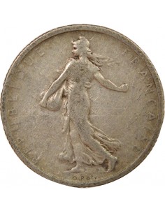 Semeuse 1 franc Argent 1899 J Paris 2