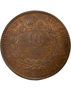 IIIe République 10 centimes Bronze 1890 A - Paris 2