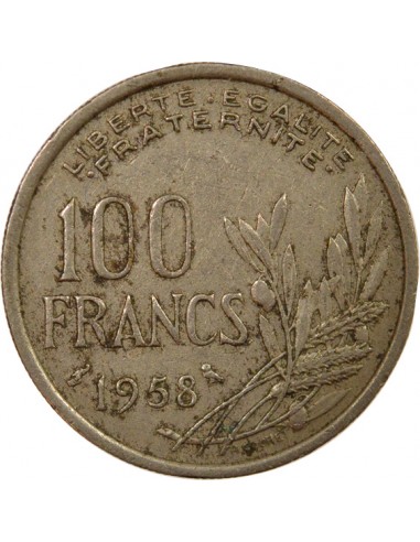 Cochet 100 francs Cupronickel 1958 A Paris