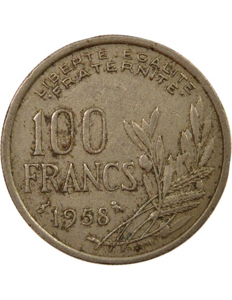 Cochet 100 francs Cupronickel 1958 A Paris