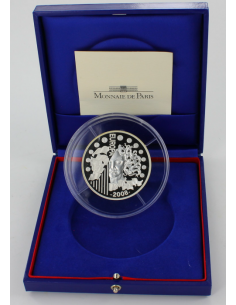 Europa  5 euro Argent 2008 Pessac 2