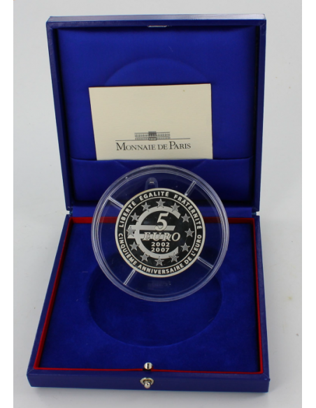 La Semeuse 5 euro Argent 2007 Pessac