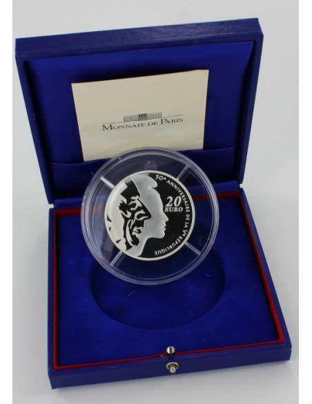 La Semeuse 5 euro Argent 2008 Pessac