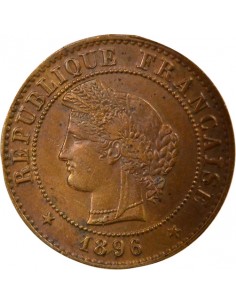 1 centime Bronze 1896 A - Paris 2