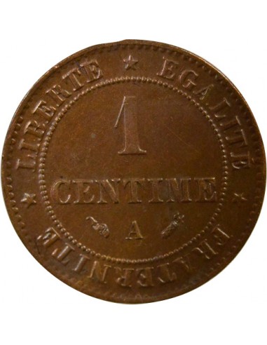 1 centime Bronze 1896 A - Paris