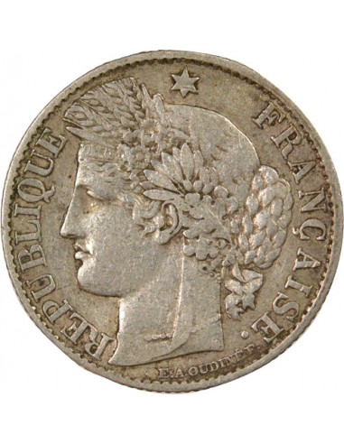 IIIe République 50 centimes Argent 1873 A - Paris