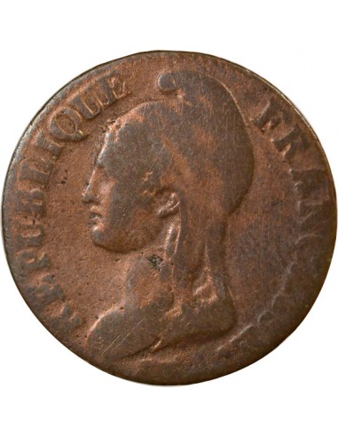 Dupré 5 centimes Bronze An 4 (1795-1796) A - Paris