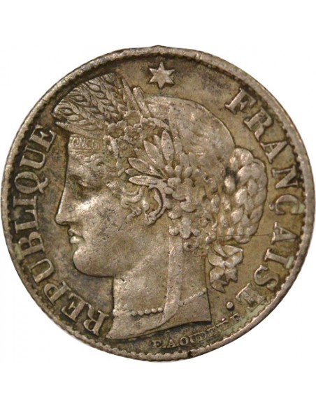 IIIe République 50 centimes Argent 1872 A - Paris