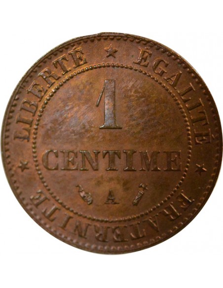1 centime Bronze 1894 A - Paris