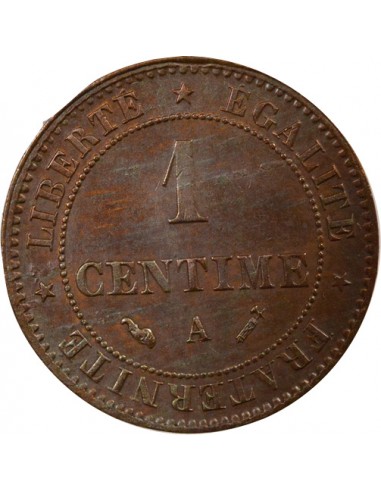 1 centime Bronze 1896