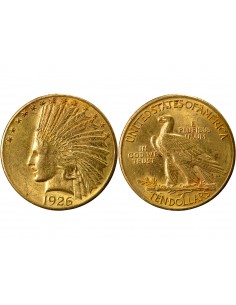 USA Indian Head 10 dollars Or 1926 Philadelphie