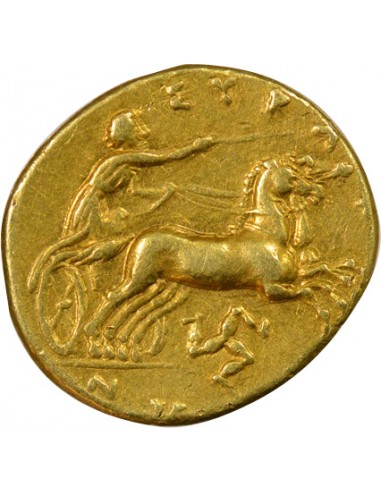 Grèce (Syracuse) Agathocle de Syracuse 1 statère Or 317-289 Av JC Syracuse