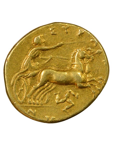 Grèce (Syracuse) Agathocle de Syracuse 1 statère Or 317-289 Av JC Syracuse