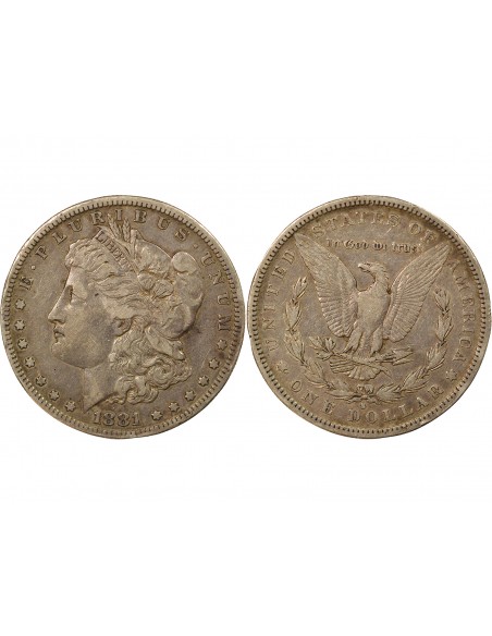 Etats Unis d'Amérique 1 Dollar Argent 1881 S San Francisco