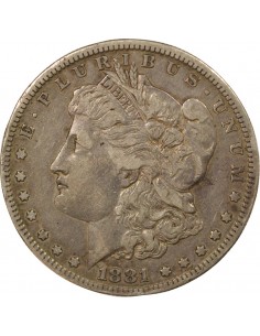 Etats Unis d'Amérique 1 Dollar Argent 1881 S San Francisco 2