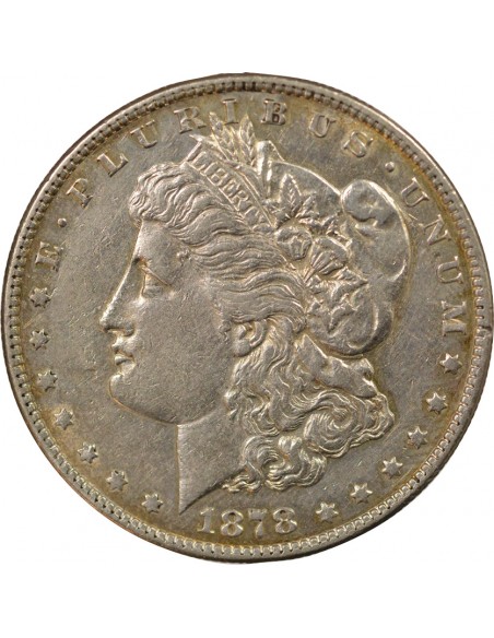 2e Revers 1 Dollar Argent 1878 Philadelphie