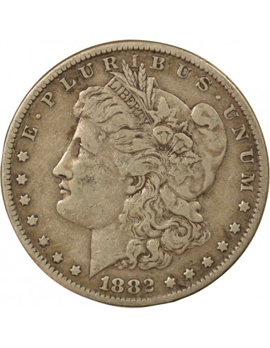 Etats Unis d'Amérique Morgan 1 Dollar Argent 1882 Philadelphie